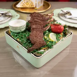 ريش لحم غنم